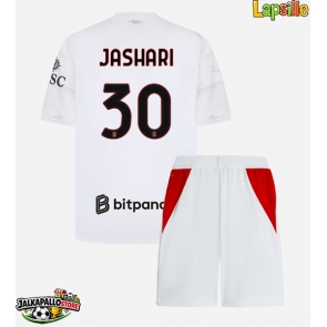 AC Milan Ardon Jashari #30 Vieraspaita Lapsille 2026-27 Lyhythihainen (+ shortsit)